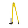 WONDAY - Plastic Whiteboard Compass Yellow - 35 cm
