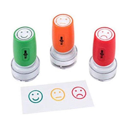 WONDAY - Mood Pre-Inked Marking Stamps Ø16mm (Set of 3)