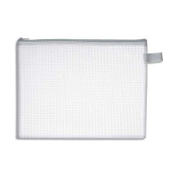 WONDAY - Reinforced PVC Zipped Pouch Semi-Transparent