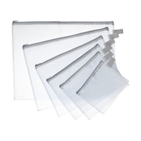 WONDAY - Reinforced PVC Zipped Pouch Semi-Transparent