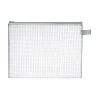 WONDAY - Reinforced PVC Zipped Pouch Semi-Transparent