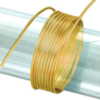 EFCO - Fil Aluminium Anodisé - Ø2 mm - 5 m / Env. 42 g - Doré