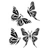 EFCO - Pochoir - Papillons - DIN A5 - Lot de 4