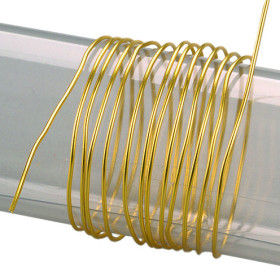 EFCO - Fil Aluminium Anodisé - Ø1 mm - 10 m - Doré