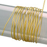 EFCO - Fil Aluminium Anodisé - Ø1 mm - 10 m - Doré