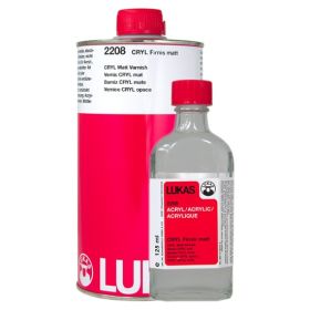 LUKAS - LUKAS CRYL Matt Varnish - 2208 - 125ml & 1L