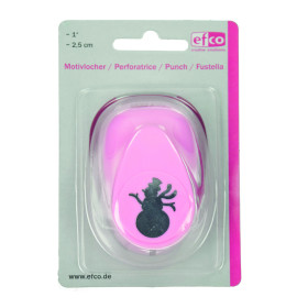 EFCO - Perforatrice m - Bonhomme de Neige - 25 X 20 mm