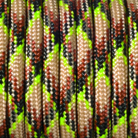 EFCO - Paracorde - Mélange de Couleurs - 4 mm X 4 m - 1 Pièce - Naturel