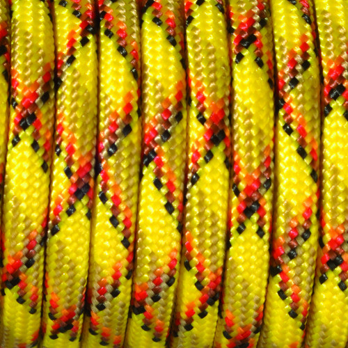 EFCO - Paracorde - Mélange de Couleurs - 4 mm X 4 m - 1 Pièce - Jaune