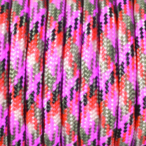EFCO - Paracorde - Mélange de Couleurs - 4 mm X 4 m - 1 Pièce - Prune