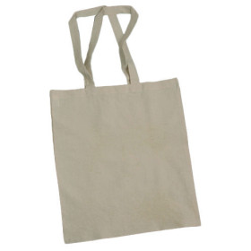 EFCO - Cabas en Coton - Anses Longues - 38 X 42 cm - 150 g / M² - Naturel