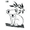 EFCO - Pochoir - Koala / Eucalyptus - DIN A4 - Lot de 1