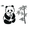 EFCO - Pochoir - Panda / Bambou - DIN A4 - Lot de 1