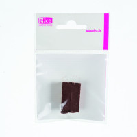 EFCO - Colorant - pour Cire - 2 Pièces - Rouge Brun