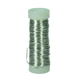 EFCO - Fil en Cuivre - Ø0,50 mm - 25 m - Argenté Métallique
