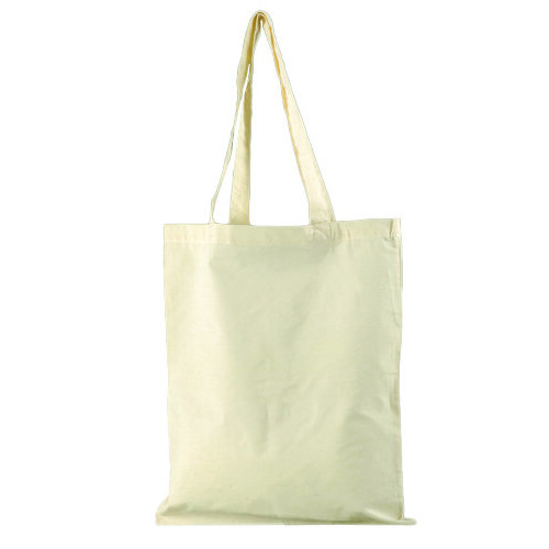 EFCO - Cabas en Coton - Anses Longues - 38 X 42 cm - 105 g / M² - Naturel