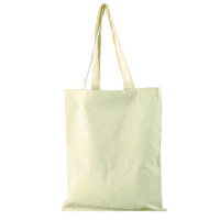 EFCO - Cabas en Coton - Anses Longues - 38 X 42 cm - 105 g / M² - Naturel