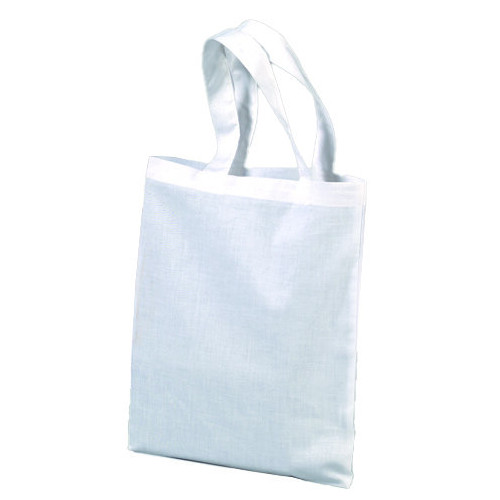 EFCO - Cabas en Coton - Anses Courtes - 28 X 24 cm - 105 g / M² - Blanc