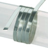 EFCO - Fil Aluminium Anodisé - Plat - 1 X 5 mm - 2 m - Argenté
