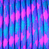 EFCO - Paracorde - Mélange de Couleurs - 4 mm X 4 m - 1 Pièce - Pink Bleu Azur