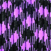 EFCO - Paracorde - Mélange de Couleurs - 4 mm X 4 m - 1 Pièce - Rose Pink Noir