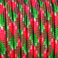 EFCO - Paracorde - Mélange de Couleurs - 4 mm X 4 m - 1 Pièce - Rouge Vert