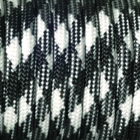 EFCO - Paracorde - Mélange de Couleurs - 4 mm X 4 m - 1 Pièce - Noir Blanc