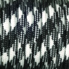 EFCO - Paracorde - Mélange de Couleurs - 4 mm X 4 m - 1 Pièce - Noir Blanc