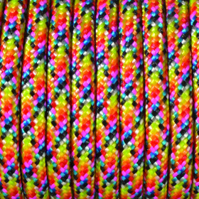 EFCO - Paracorde - Mélange de Couleurs - 4 mm X 4 m - 1 Pièce - Multicolore