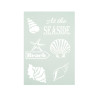 EFCO - Pochoir - At The Seaside - DIN A4 - Lot de 6
