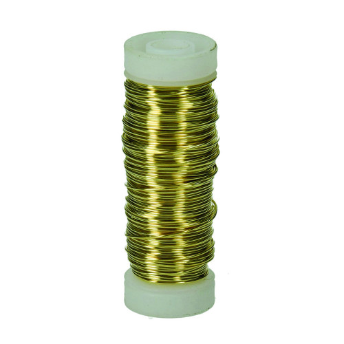 EFCO - Fil en Cuivre - Ø0,50 mm - 25 m - Laiton Or