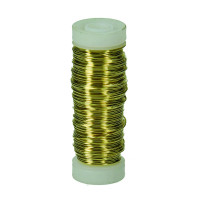 EFCO - Fil en Cuivre - Ø0,50 mm - 25 m - Laiton Or