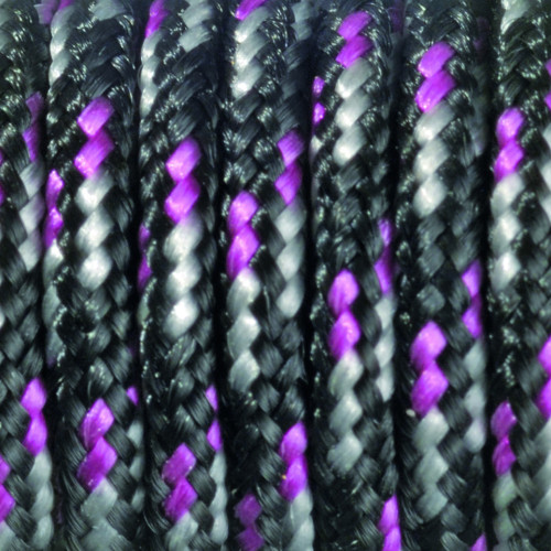 EFCO - Paracorde - Mélange de Couleurs - 2 mm X 4 m - 1 Pièce - Noir Blanc Pink