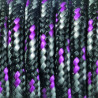 EFCO - Paracorde - Mélange de Couleurs - 2 mm X 4 m - 1 Pièce - Noir Blanc Pink