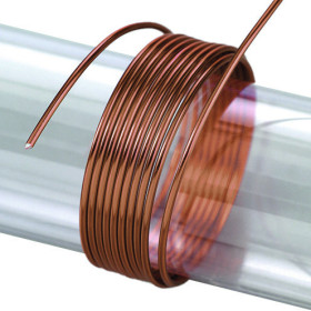 EFCO - Fil Aluminium Anodisé - Ø2 mm - 5 m / Env. 42 g - Brun