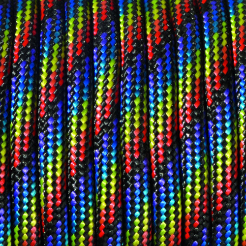 EFCO - Paracorde - Mélange de Couleurs - 4 mm X 4 m - 1 Pièce - Bleu