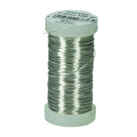 EFCO - Fil en Cuivre - 0,40 mm - 100 g / Env. 90 m - Argenté