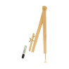 WONDAY - Blackboard Compass Natural Wood 40cm - Suction Cup V1