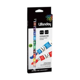WONDAY - Gouache - 12 Tubes de 12ml
