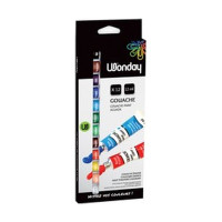 WONDAY - Gouache - 12 Tubes de 12ml
