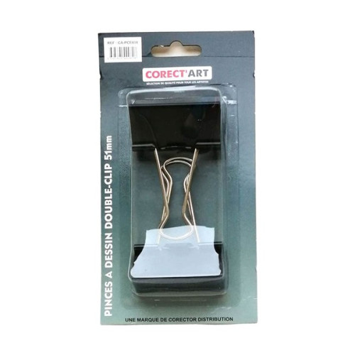 WONDAY - Pinces Double-Clip 51mm (lot de 2)