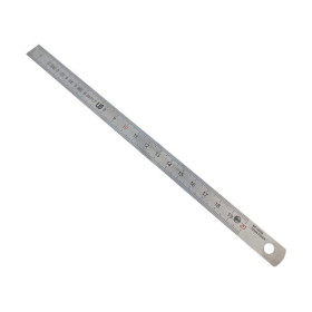 WONDAY - Stainless Steel Ruler 2 Sides 20cm - Flexible