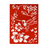 EFCO - Pochoir - Colibris - DIN A4 - Lot de 2