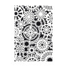 EFCO - Pochoir - Fleurs - DIN A5 - Lot de 1