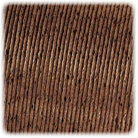 EFCO - Cordon en Coton Ciré - Ø1 mm / 6 m - Brun