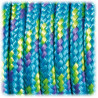 EFCO - Paracorde - Mélange de Couleurs - 2MM X 4M - 1 Pièce - Fuchsia / Blanc / Bleu