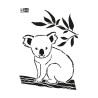 EFCO - Pochoir - Koala / Eucalyptus - DIN A4 - Lot de 1