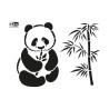 EFCO - Pochoir - Panda / Bambou - DIN A4 - Lot de 1