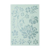 EFCO - Pochoir - Fleurs - DIN A5 - Lot de 10