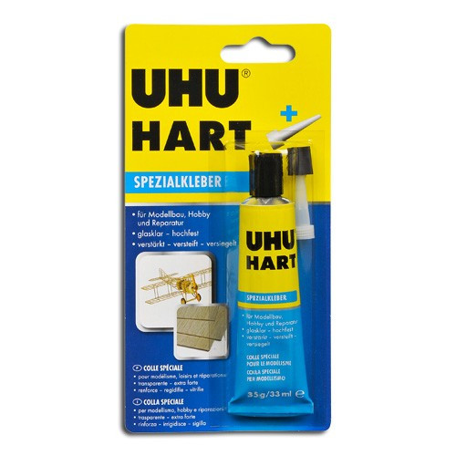 UHU Hart - Colle spéciale pour le modélisme, bois et plastique